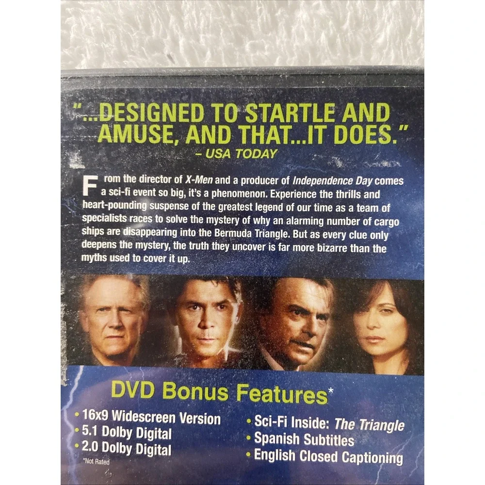 The Triangle Dvd 2-Disc Set Lenticular 2006 Sci‎ Fi Catherine Bell Lou Diamond - Picture 4 of 14